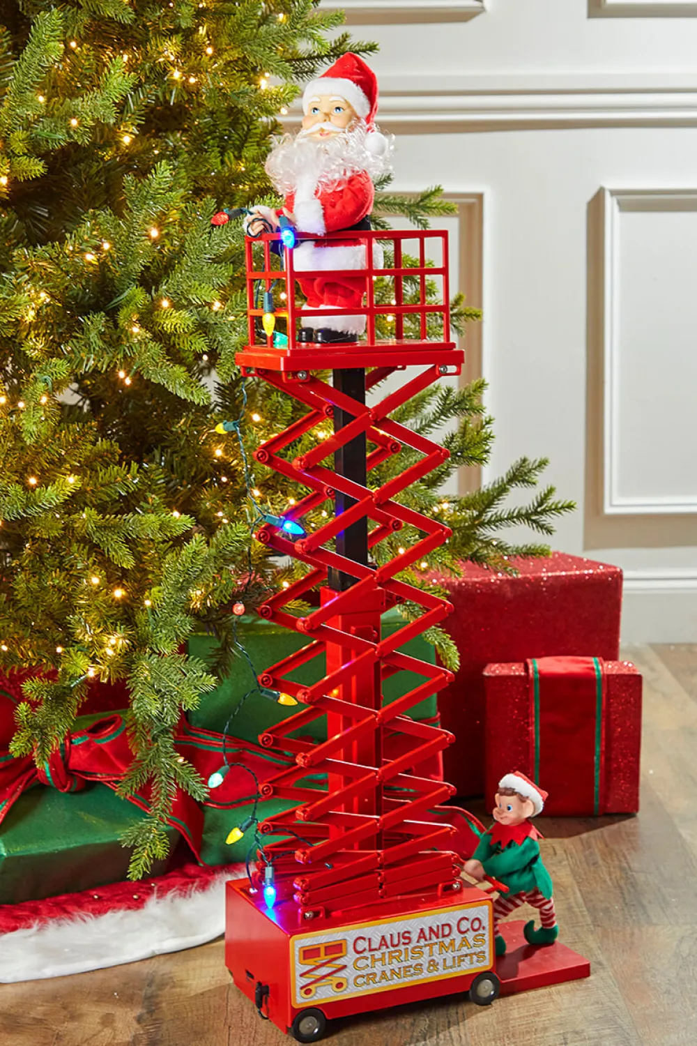 Decorator's Warehouse Mr. Christmas Santa's Lift > Retro Brites|Christmas Decor