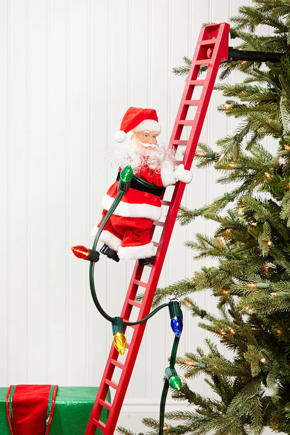 Decorator's Warehouse 40" Mr. Christmas Super Climbing Santa > Retro Brites|Christmas Decor