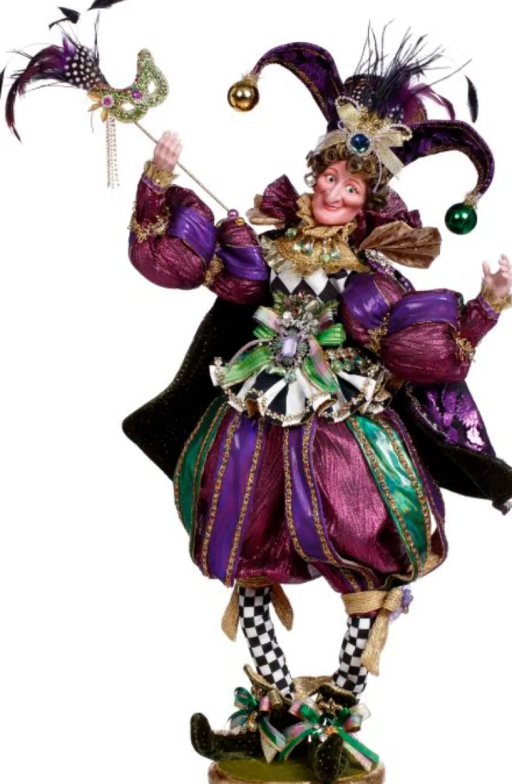 Decorator's Warehouse 24" Mr. Patri Gras Jester - Mark Roberts > Mark Roberts Spring