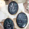 Decorator's Warehouse 5” Nativity Scene Glass Disc Ornament > Christmas Decor|Nativity Ornaments