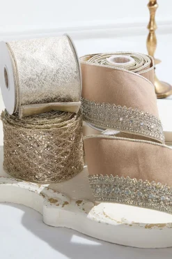 Decorator's Warehouse Natural Elegance Ribbon Mini Bundle > Christmas Ribbon|Christmas Decor