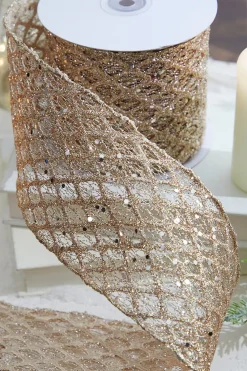 Decorator's Warehouse Natural Elegance Ribbon Mini Bundle > Christmas Ribbon|Christmas Decor