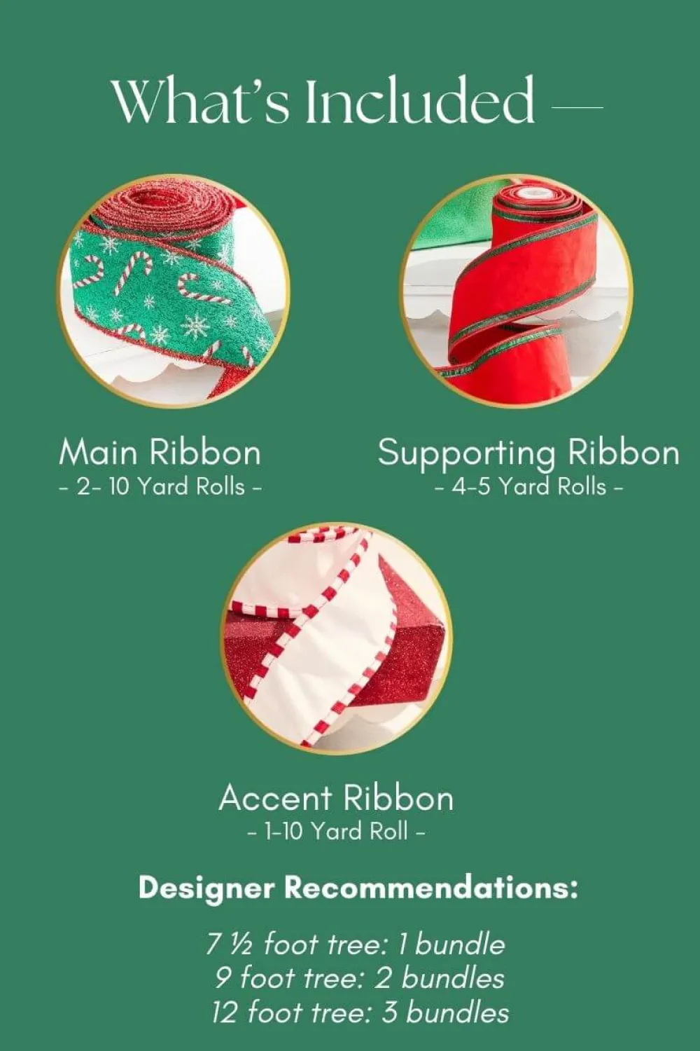 Decorator's Warehouse North Pole Party Ribbon Mini Bundle > Christmas Decor|Christmas Ribbon