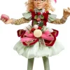 Decorator's Warehouse 14" North Pole Pretty in Pink Elf, Small - Mark Roberts > Mark Roberts