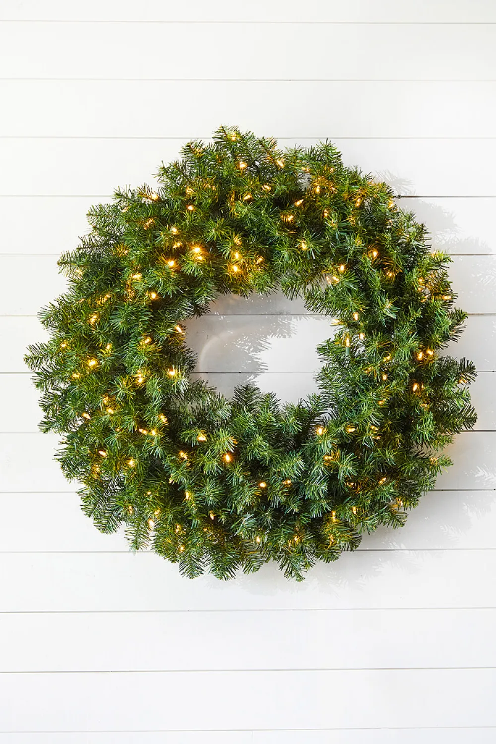 Decorator's Warehouse 36" Norway Pine Wreath 320T/150WW LED WL/UL > 36"|Christmas Decor