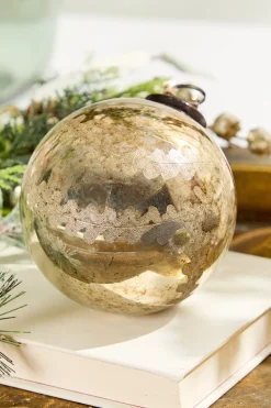 Decorator's Warehouse 4" Notre Dame Glass Ball Ornament > Christmas Decor|Natural Elegance