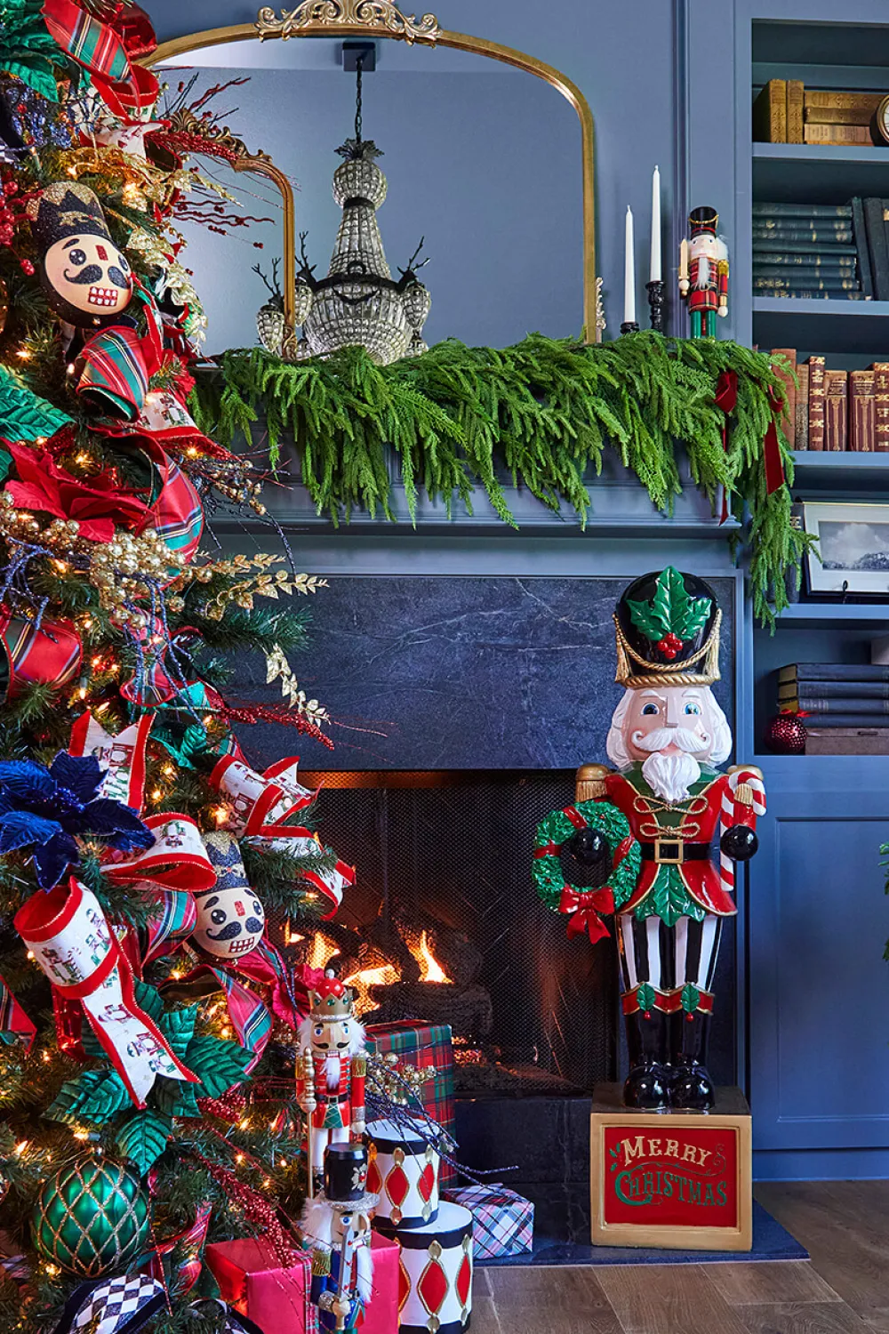 Decorator's Warehouse 48.75” Nutcracker Decoration > Nutcracker|Christmas Resin