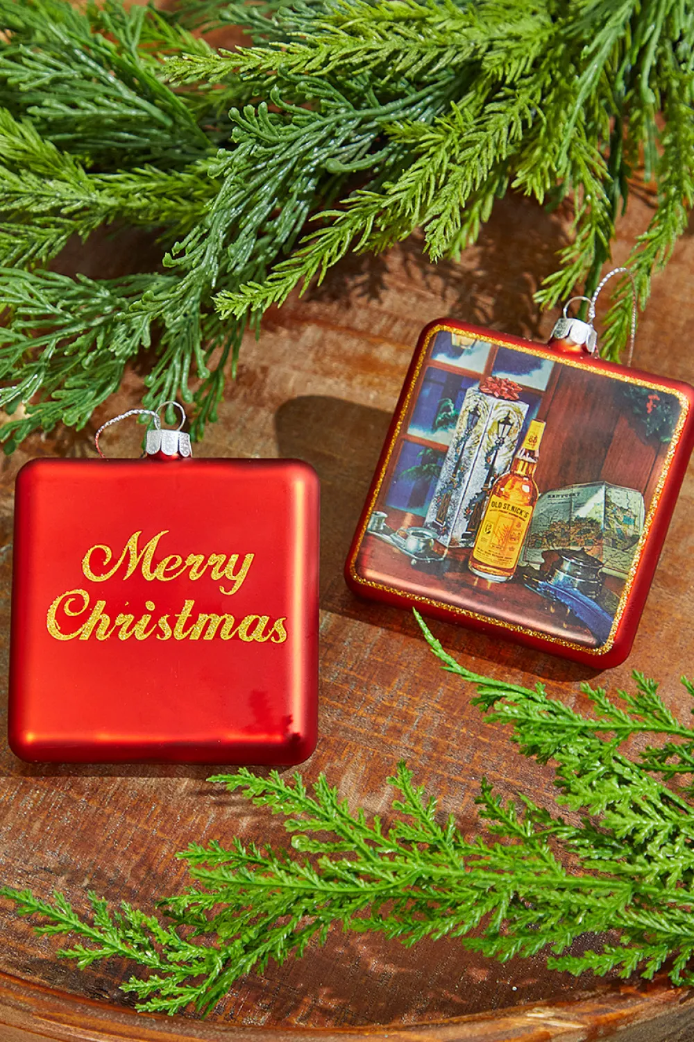 Decorator's Warehouse 4" Old Saint Nick's Bourbon Ornament > Christmas Decor|Christmas Ornaments
