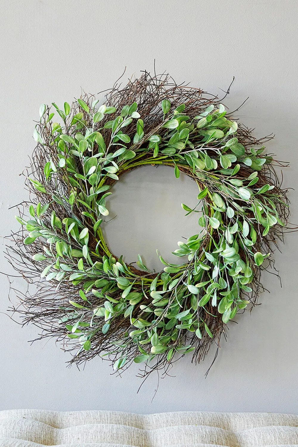 Decorator's Warehouse 24" Olive Twig Wreath > Christmas Decor|All Wreaths