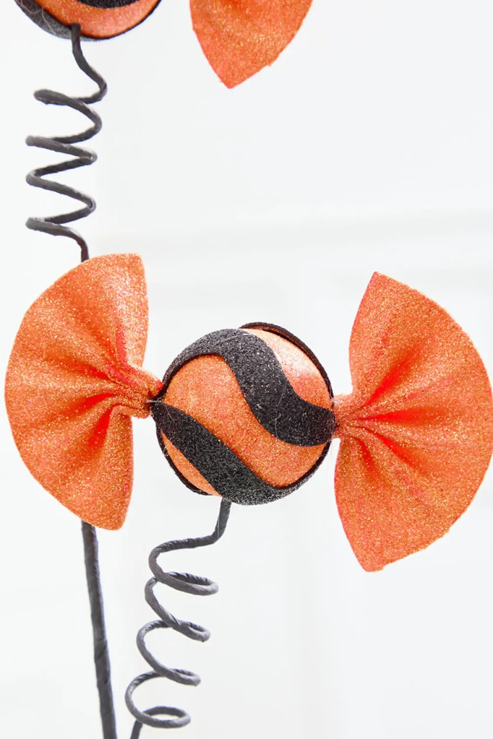 Decorator's Warehouse 23" Orange Glitter Halloween Candy Spray > Halloween|Halloween