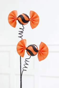 Decorator's Warehouse 23" Orange Glitter Halloween Candy Spray > Halloween|Halloween