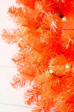 Decorator's Warehouse 24" Orange Wreath with LED Lights > Christmas Decor|Outdoor Lighting
