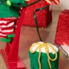 Decorator's Warehouse 43" Original Climbing Elf > Christmas Decor|Mr. Christmas