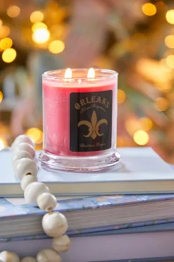 Decorator's Warehouse 4” Orleans 2 Wick Christmas Passion 11 oz. Scented Candle > Fun Gifts|Christmas Decor