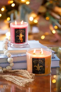 Decorator's Warehouse 4” Orleans 2 Wick Christmas Passion 11 oz. Scented Candle > Fun Gifts|Christmas Decor