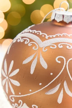 Decorator's Warehouse 4" - 6" Ornate Gingerbread Glass Ornament > Sugar & Spice|Christmas Decor
