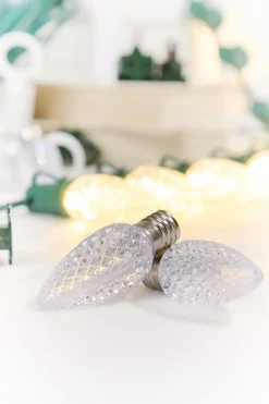 Decorator's Warehouse 250' Outdoor Christmas Lighting Kit - Warm White > Outdoor Christmas Lighting Kits|C9 Bulbs