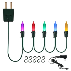 Decorator's Warehouse Oversized Multi-Color Light Strand > Vintage Christmas Lights|Light Strands