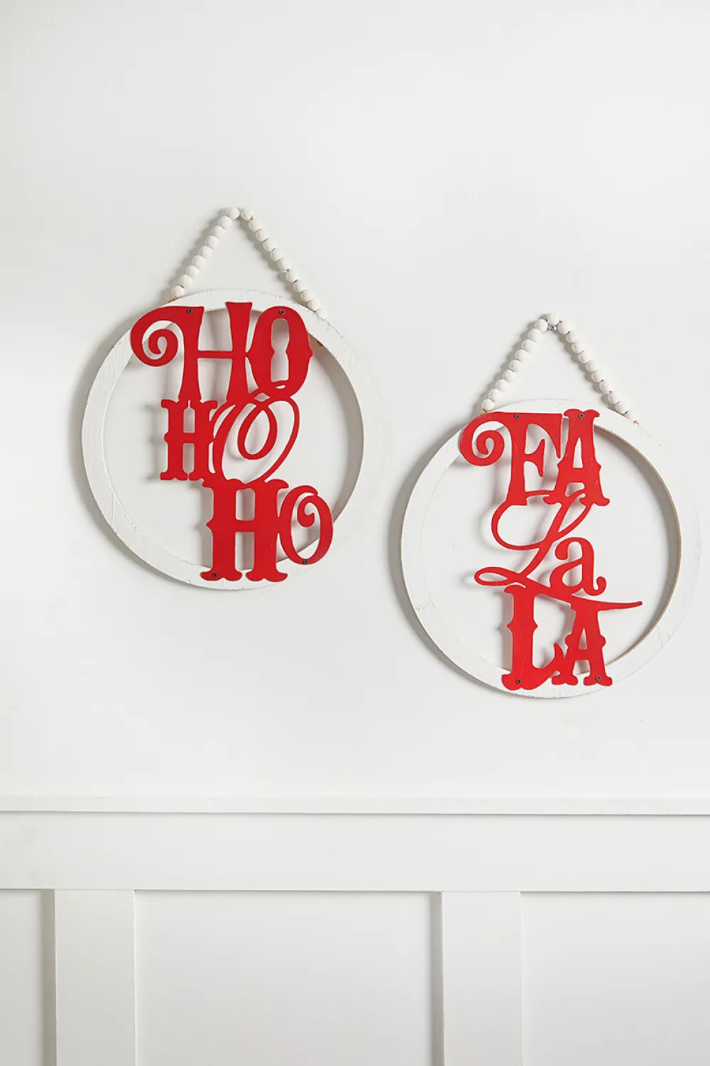 Decorator's Warehouse 12" Oversized Wood Ornament > Christmas Ornaments|Believe