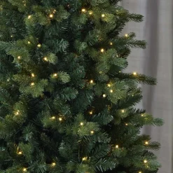 Decorator's Warehouse 7' Palmetto LED Pine Tree > Green|Color Changing