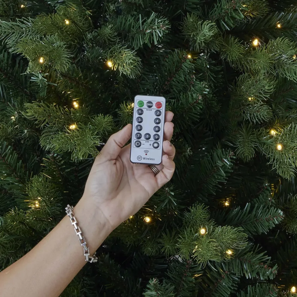 Decorator's Warehouse 6' Palmetto LED Pine Tree > Green|Color Changing