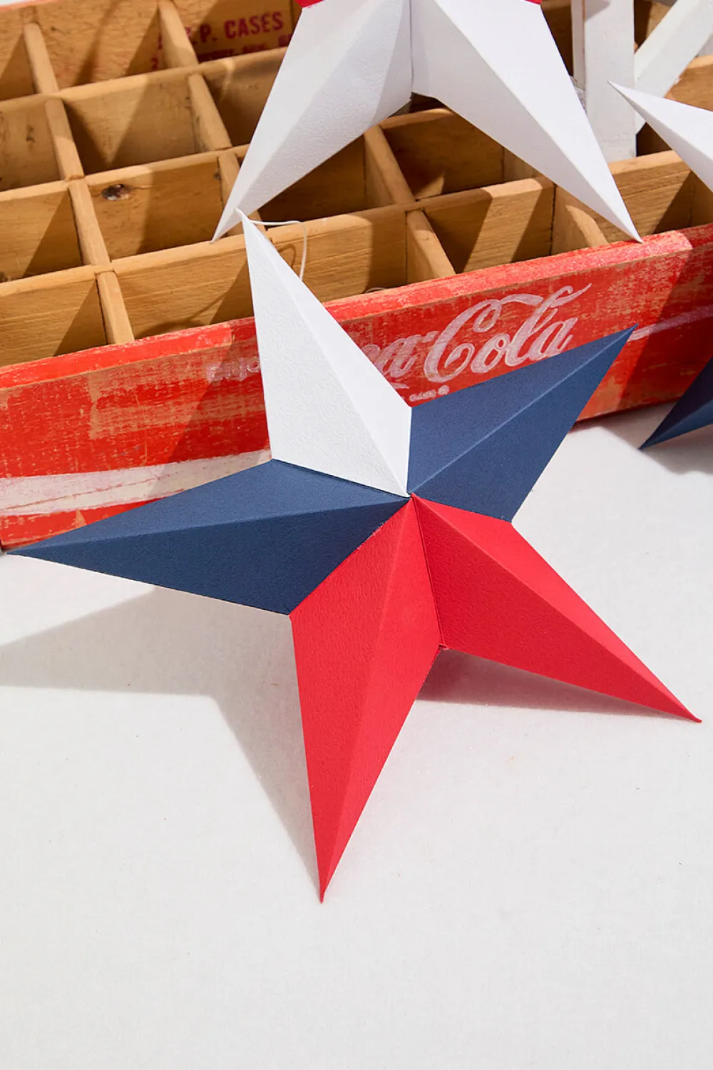 Decorator's Warehouse 11.75" Paper Americana Star Ornament > Patriotic Decor|Patriotic Decor