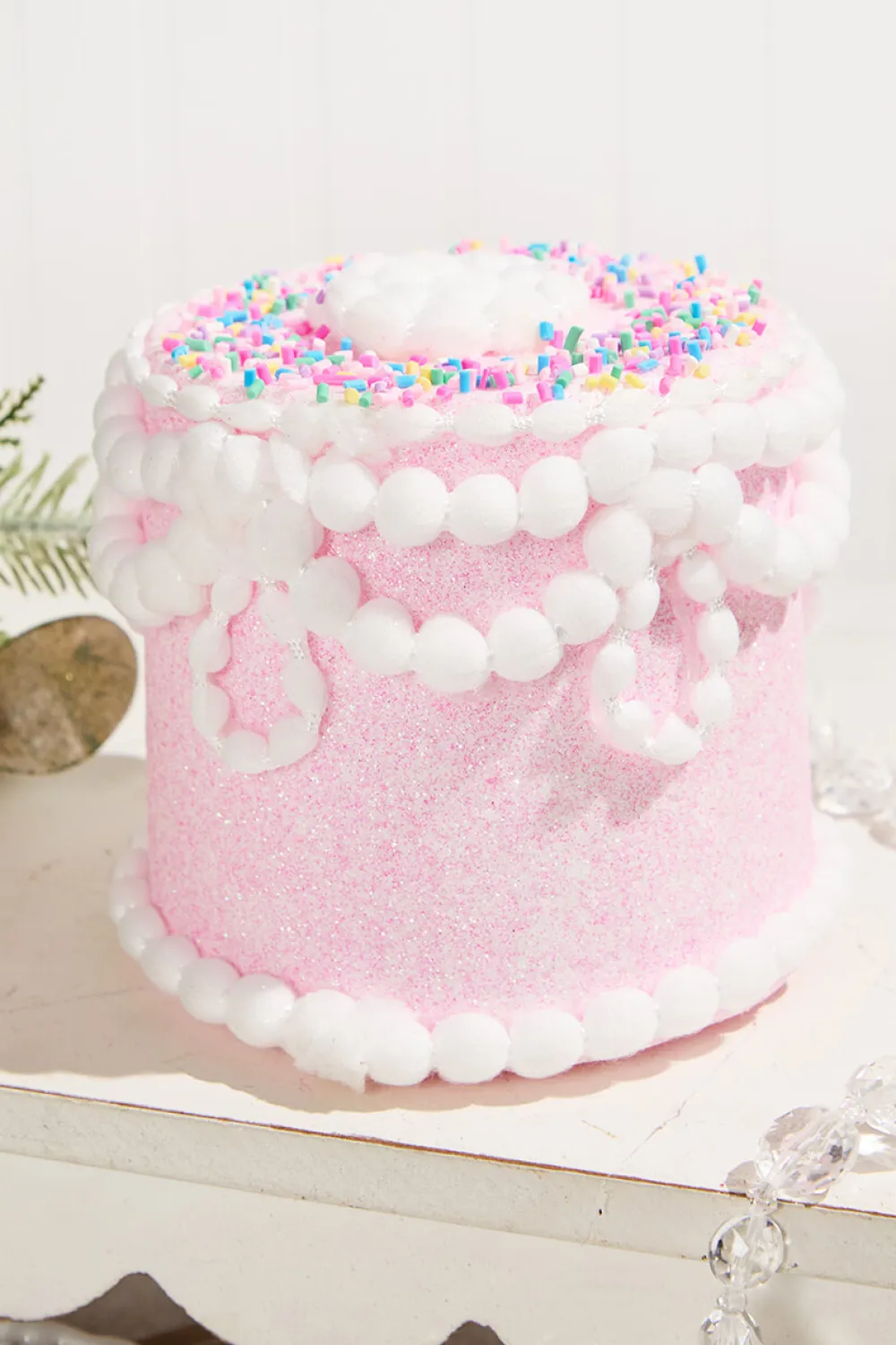 Decorator's Warehouse 5" Pastel Candy Decorated Cake Ornament > Christmas Decor|Christmas Ornaments