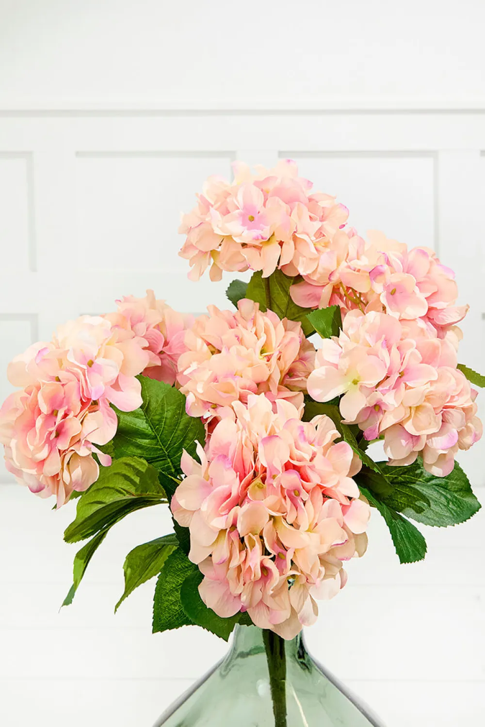Decorator's Warehouse 20.5" Peach Hydrangea Bush > Easter Table Decor|Easter Decor