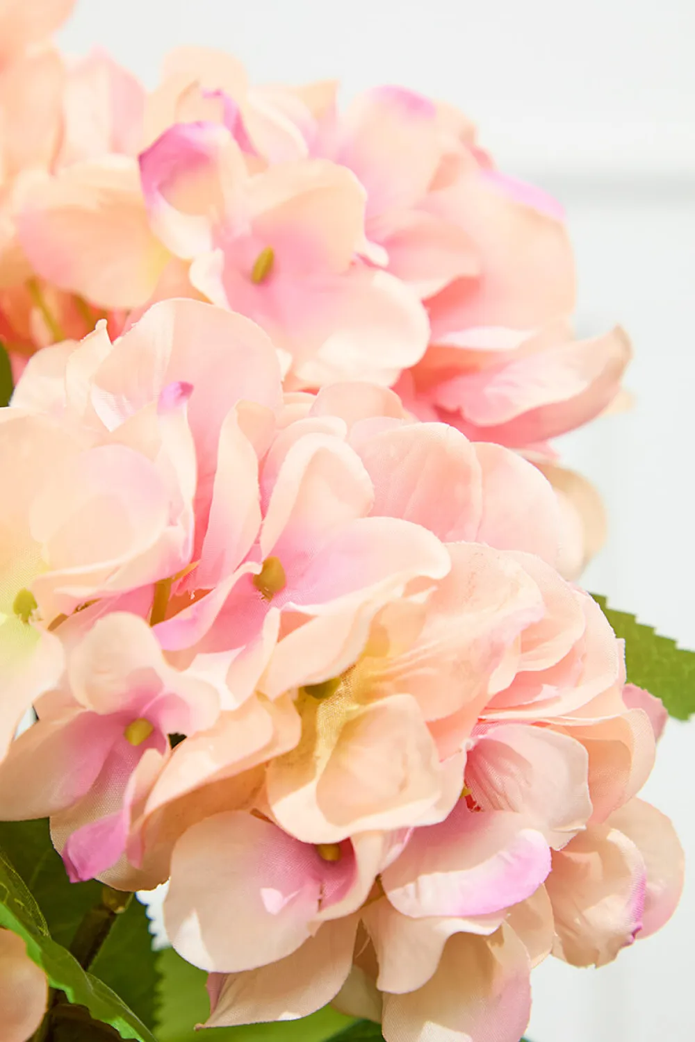 Decorator's Warehouse 20.5" Peach Hydrangea Bush > Easter Table Decor|Easter Decor