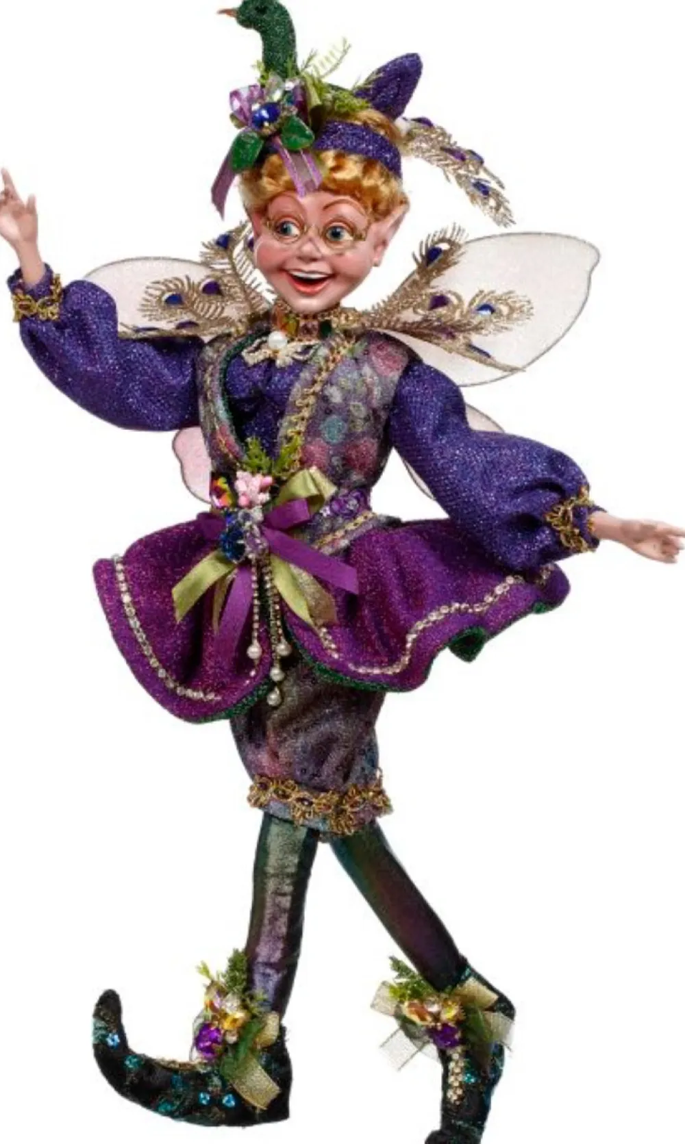 Decorator's Warehouse 17" Peacock Fairy, Girl - Mark Roberts > Mark Roberts Spring