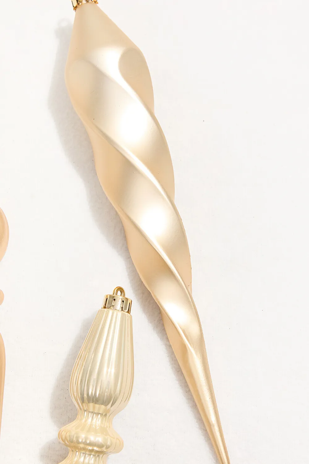 Decorator's Warehouse 12" Pearl Finial Boxed - Set of 4 > Christmas Decor|Natural Elegance