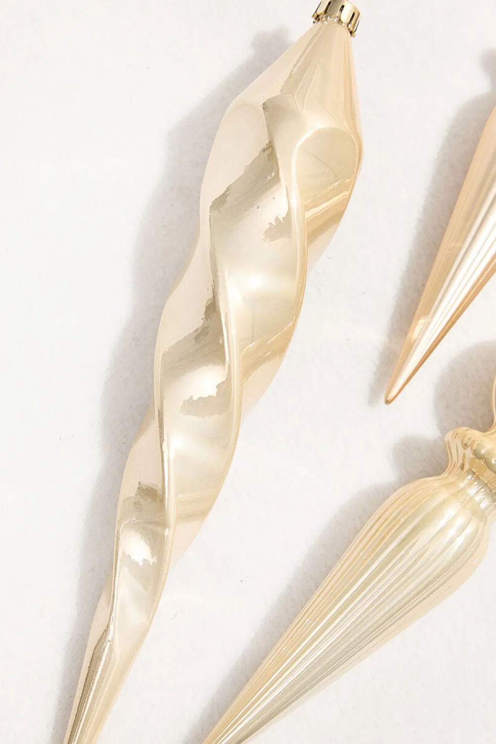 Decorator's Warehouse 12" Pearl Finial Boxed - Set of 4 > Christmas Decor|Natural Elegance