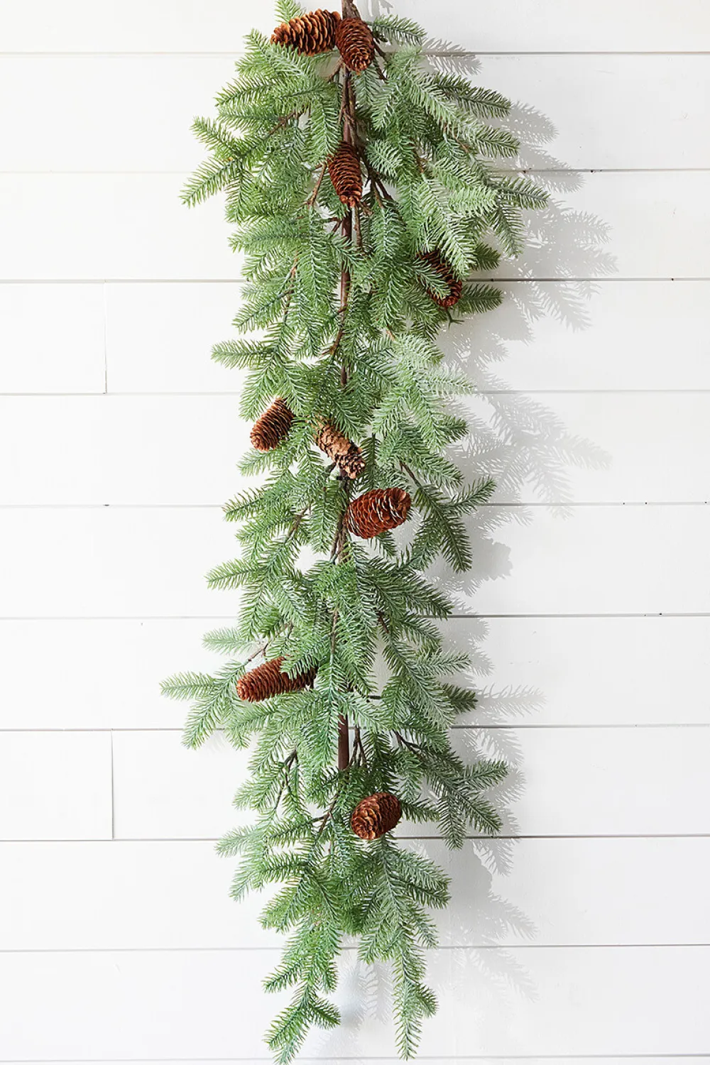 Decorator's Warehouse 45" PE Fir Pine with Pinecones Garland > Cardinal|Christmas Decor