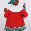 Decorator's Warehouse Peppermint Swirl Santa > Karen Didion