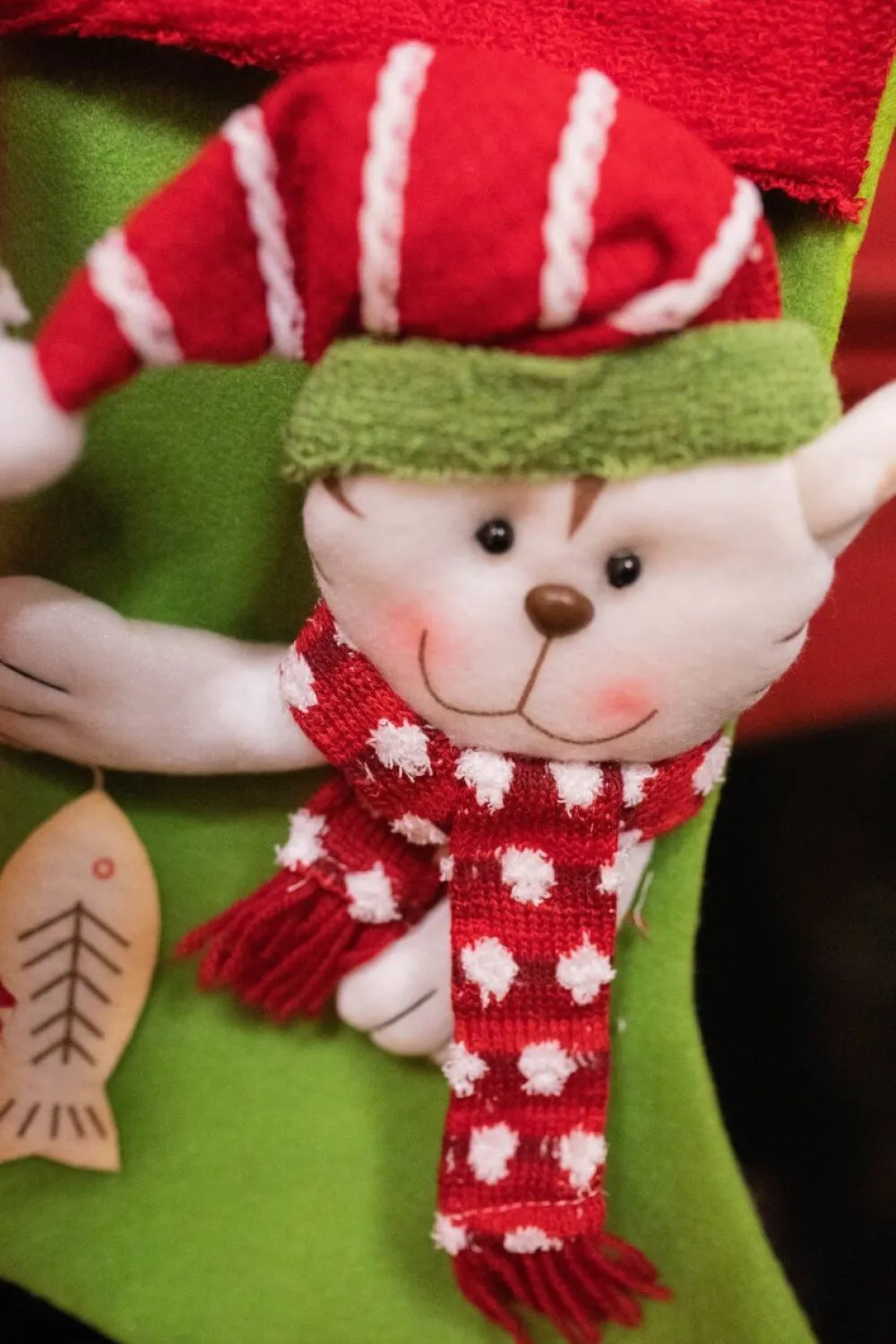 Decorator's Warehouse 20” Pet Stocking > Christmas Textiles|Christmas Decor