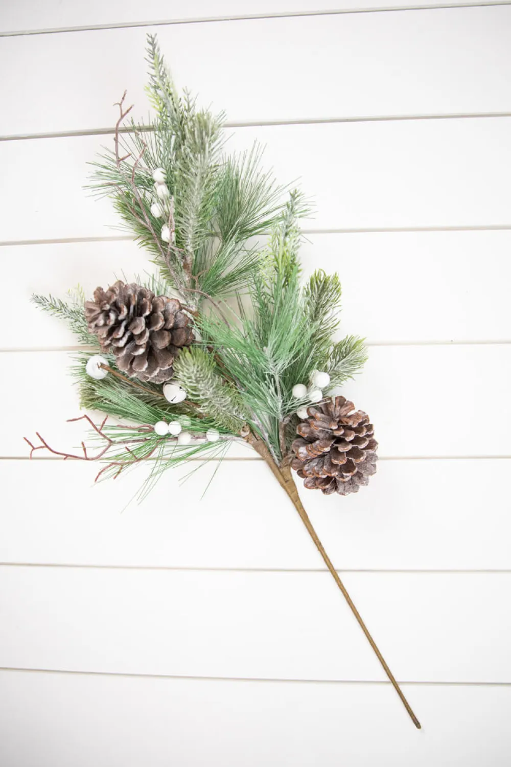 Decorator's Warehouse 29" Pine Berry Bell Spray > Winter Woodland|Christmas Decor