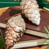 Decorator's Warehouse 6" Pinecone Glass Ornament > Christmas Decor|Christmas Ornaments