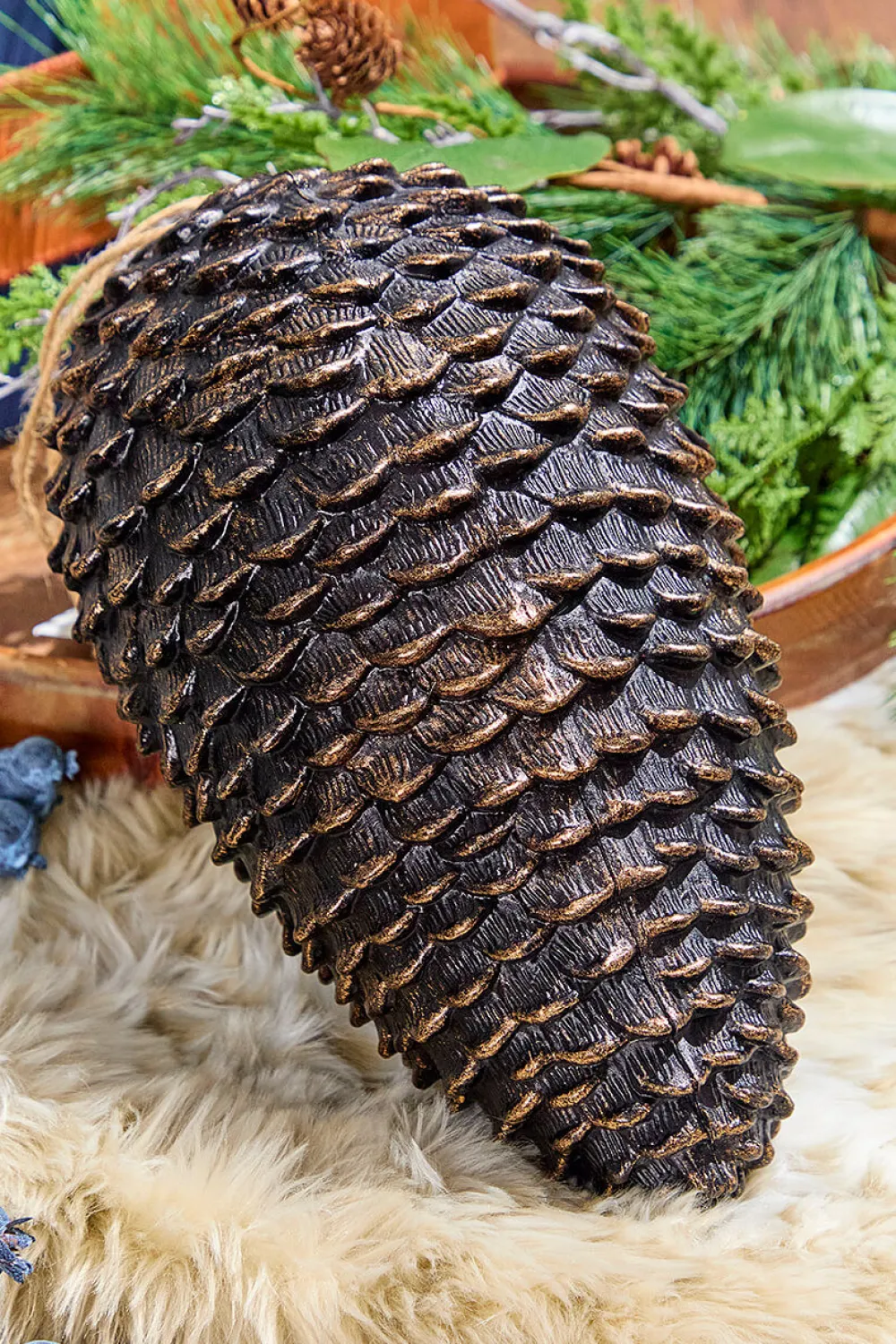 Decorator's Warehouse 12" Pinecone Ornament > Christmas Ornaments|Winter Woodland