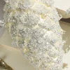 Decorator's Warehouse 11" Pinecone Ornament with Jewel - Cream > Christmas Ornaments|White Christmas