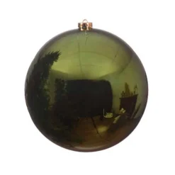 Decorator's Warehouse 5.5" Pine Green Shatterproof Ornament > Small Shatterproof (Under 6")|Christmas Decor