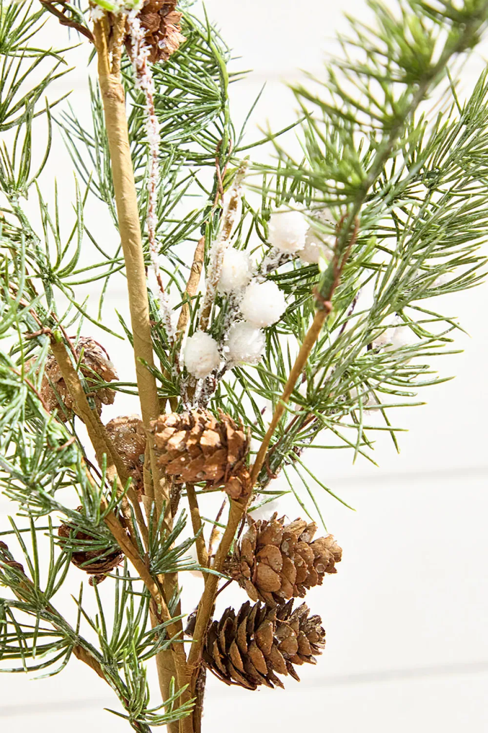 Decorator's Warehouse 30" Pine Leaf Berry Spray > Christmas Sprays|Christmas Decor