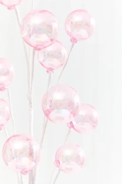 Decorator's Warehouse 28" Pink Bubble Spray > Christmas Sprays|Christmas Decor