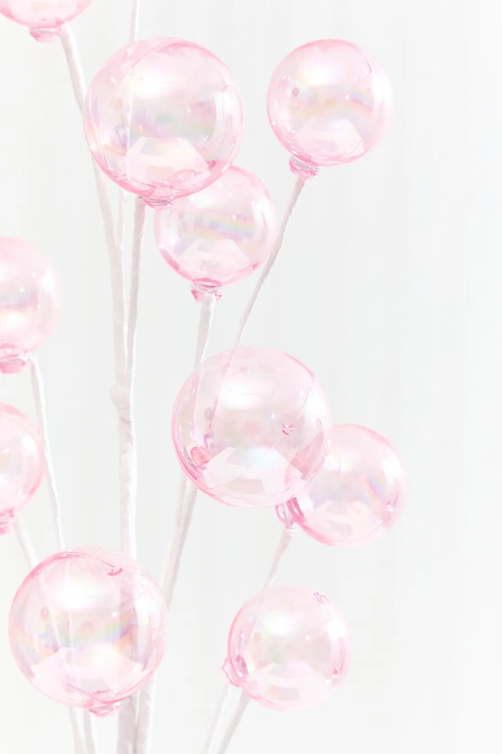 Decorator's Warehouse 28" Pink Bubble Spray > Christmas Sprays|Christmas Decor