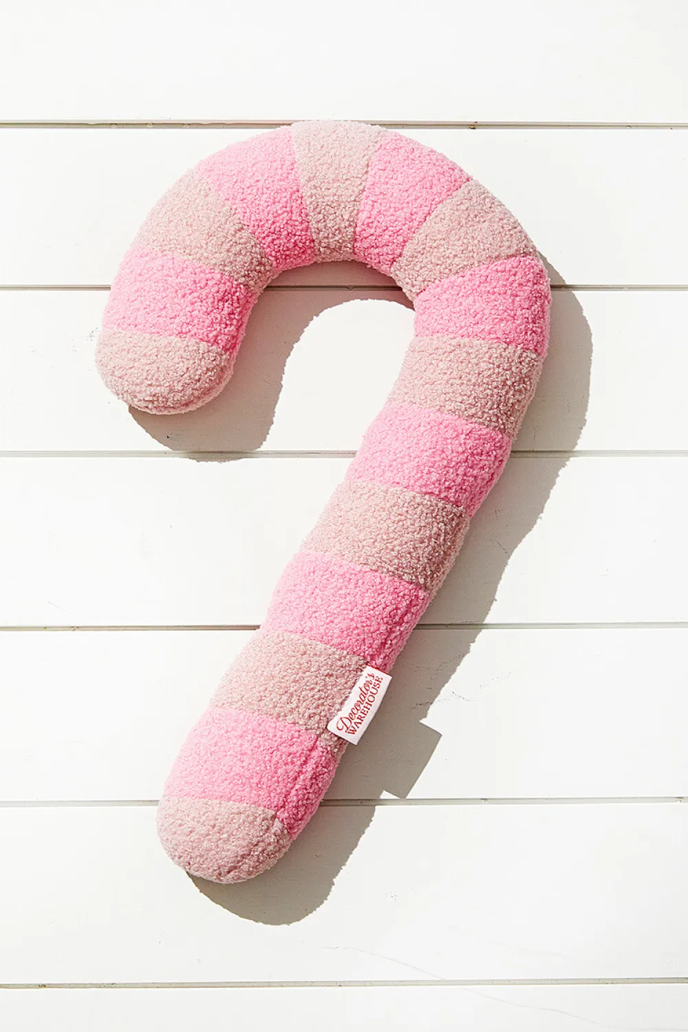 Decorator's Warehouse Pink Candy Cane Pillow > Christmas Decor|Christmas Textiles