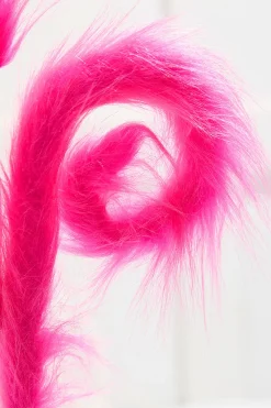 Decorator's Warehouse 28" Pink Furry Spiral Curly Spray > Halloween|Halloween