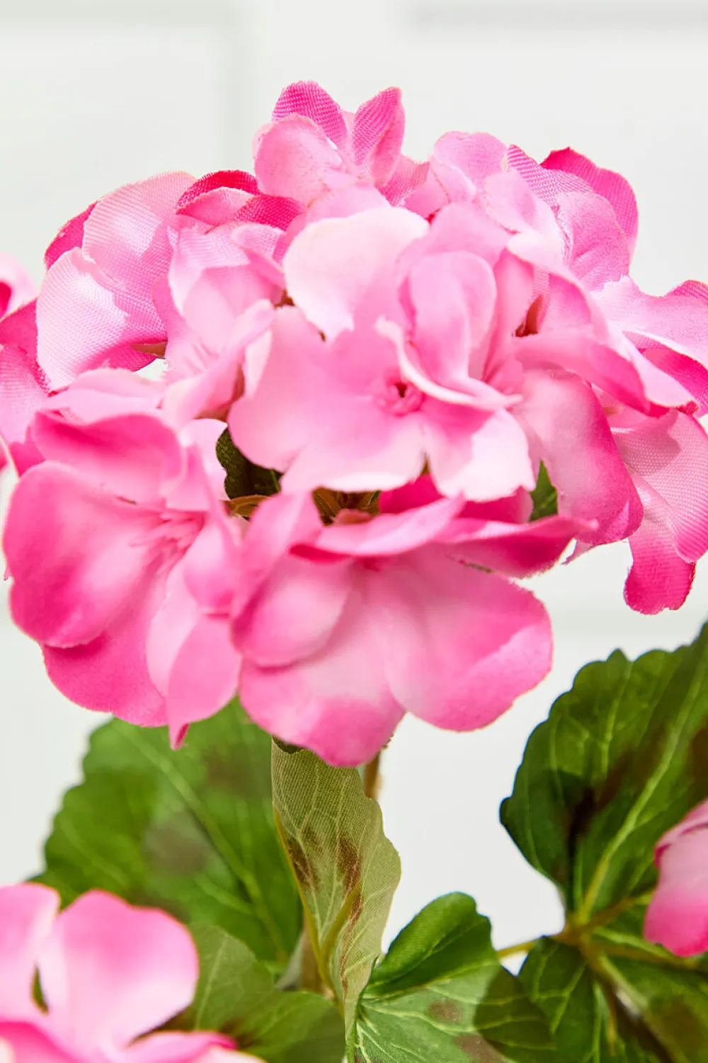 Decorator's Warehouse 18" Pink Geranium Bush > Easter Table Decor|Easter Decor