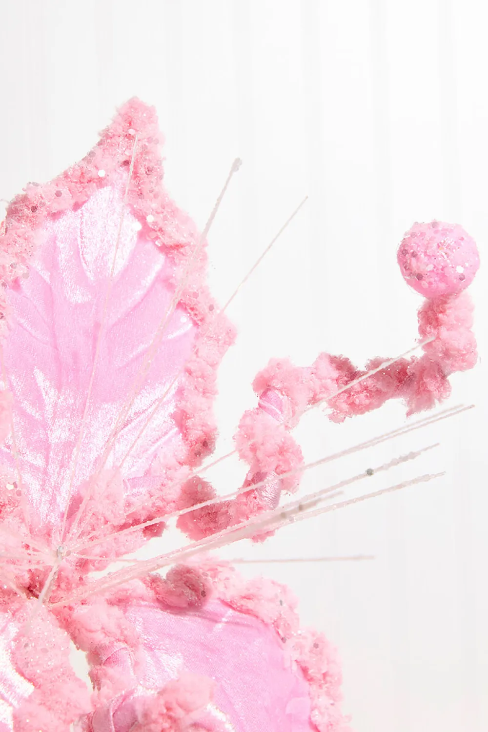 Decorator's Warehouse 10" Pink Holly Stem > Santa'S Sweet Shoppe|Christmas Flowers