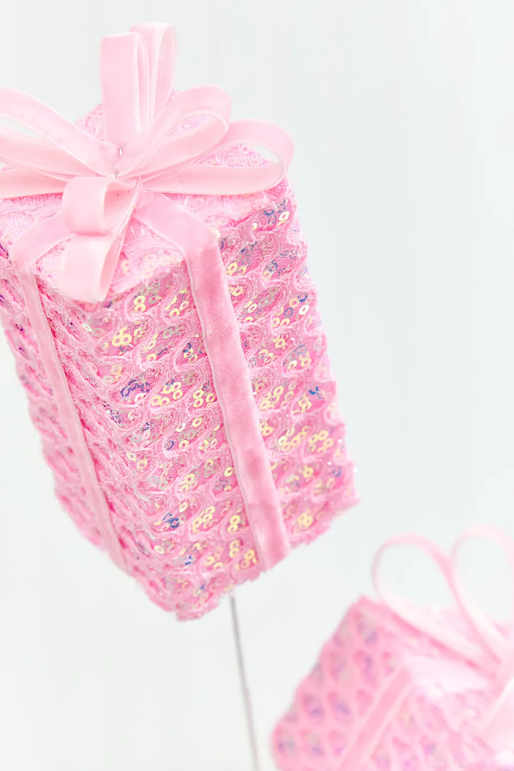 Decorator's Warehouse 28" Pink Mesh Gift Box Spray > Santa'S Sweet Shoppe|2026 New Additions