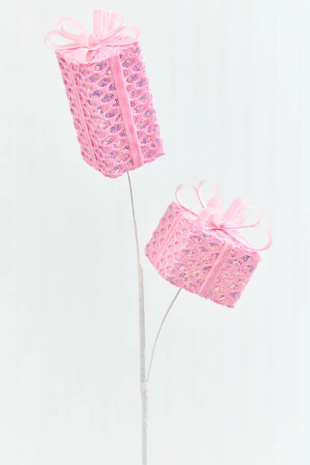 Decorator's Warehouse 28" Pink Mesh Gift Box Spray > Santa'S Sweet Shoppe|2026 New Additions