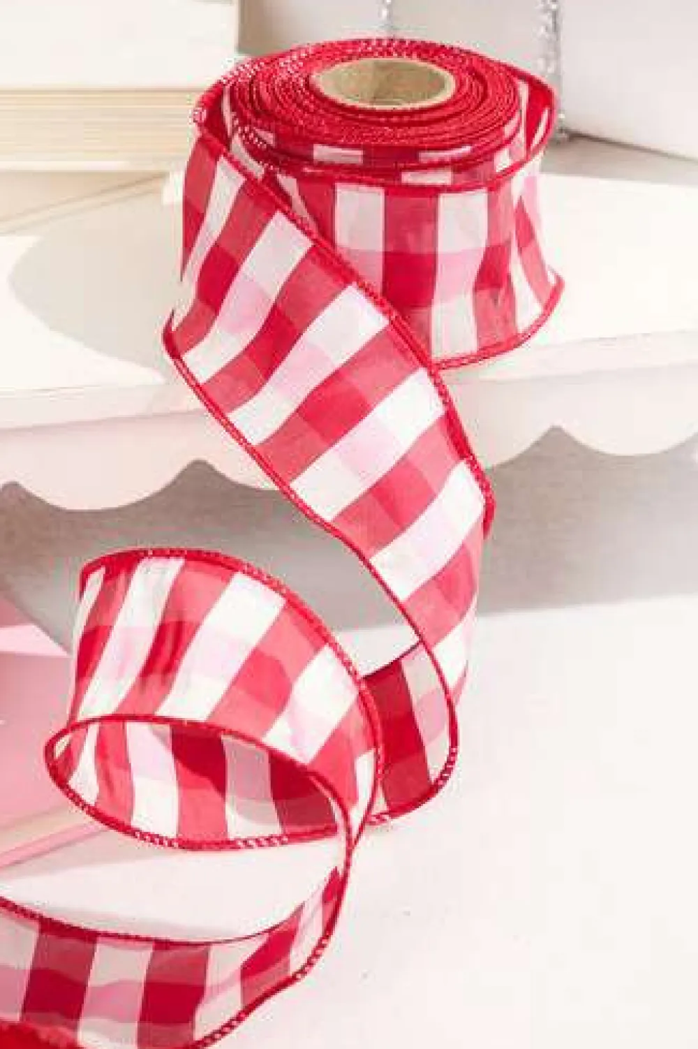 Decorator's Warehouse Pink Peppermint Ribbon Mini Bundle > Christmas Ribbon|Christmas Decor